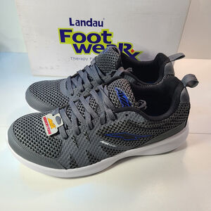 Avia Men's Running Shoes Size 10.5 Grey Mesh Memory Foam Cantilever MNAV2600002